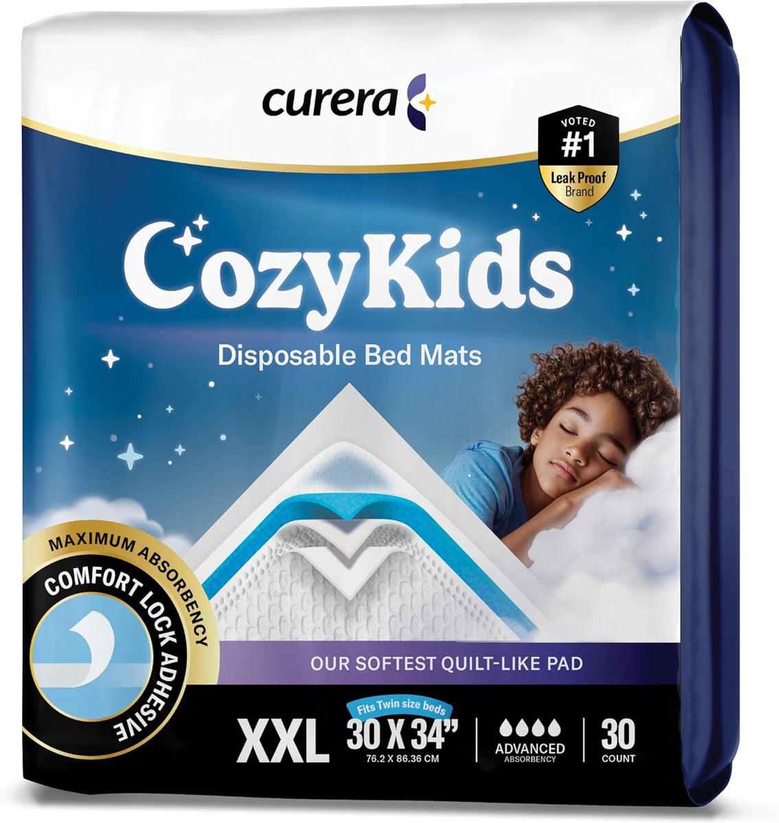 CozyKids bedwetting pads