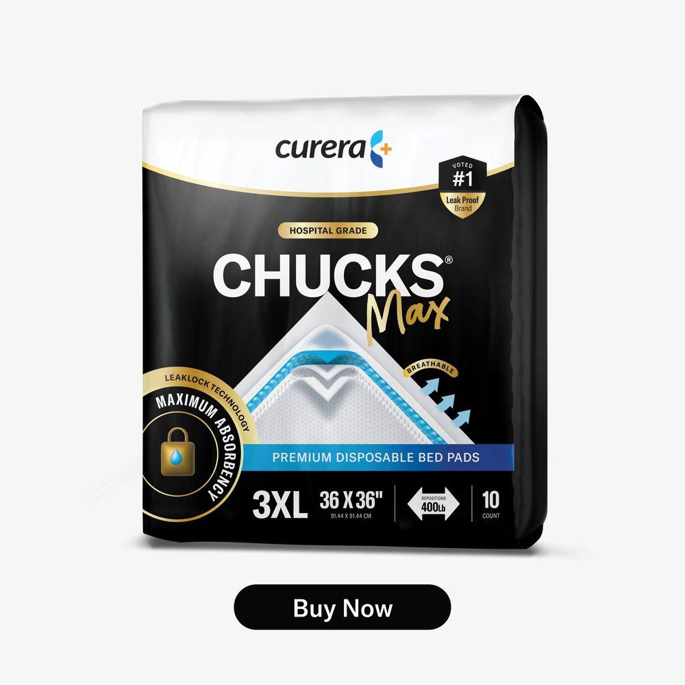 Chucks MAX hospital bed pads