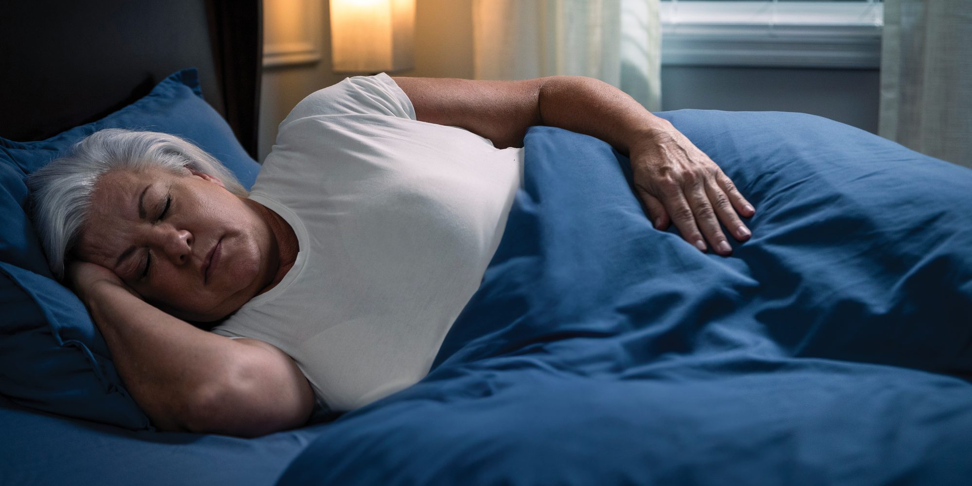 Resting dry overnight on an incontinence bed pad