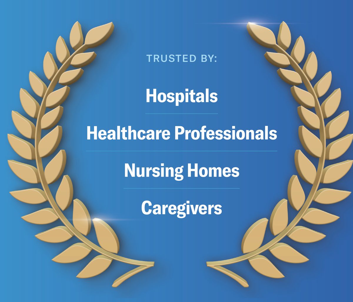 Curera is trusted by hospitals, healthcare professionals, nursing homes and caregivers